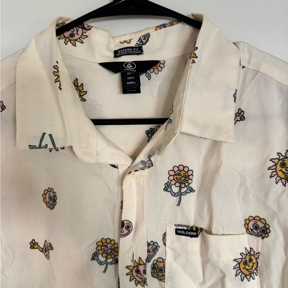 Volcom Short-Sleeve Button-Up Shirt